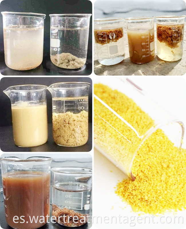 Purificación polivinílica del agua de la planta de productos químicos del cloruro de aluminio del floculante del PAC del tratamiento de aguas PH 3.5-5.0 2